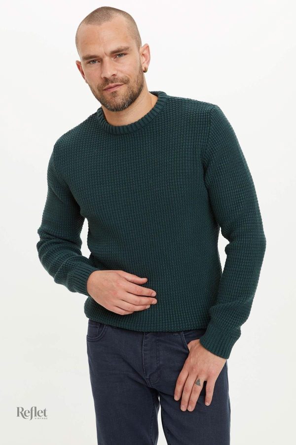 Pull rétro pour homme, confort et style vintage