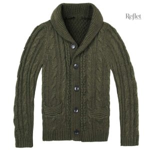 Pull homme vintage atypique en couleur intemporelle