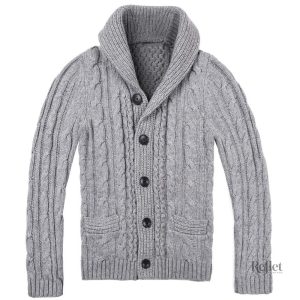 Pull vintage masculin au look décontracté et élégant