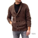 Pull homme en laine au style rétro