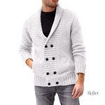 Pull vintage en laine, look classique