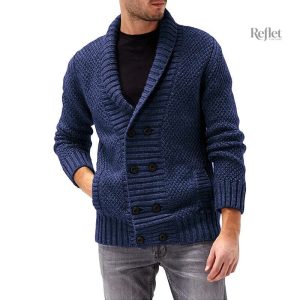 Pull homme laine, design intemporel