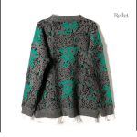 Pull femme vintage à manches longues, cosy et tendance