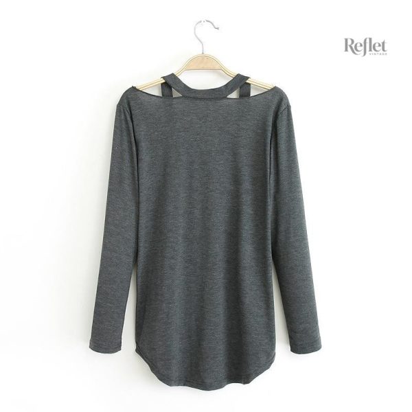 Pull léger femme vintage en maille douce et décontractée