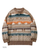 Pull vintage avec des teintes modernes pour un style unique