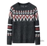 Pull Oversize Vintage Homme en style décontracté