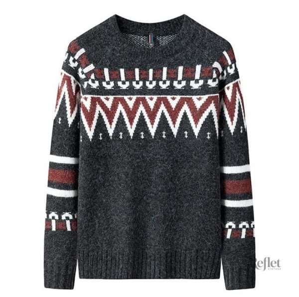pull-oversize-vintage-homme-1 Pull Oversize Vintage Homme en style décontracté