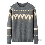 Pull à manches longues pour homme, ambiance vintage