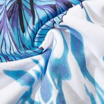 Sweater papillon bleu, vintage, pour un look unique