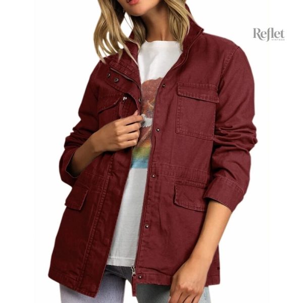 Pull femme avec boutons, style pêcheur vintage