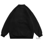 Pull en polaire à motif rétro, élégance décontractée
