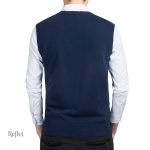 Pull homme vintage sans manches, pièce essentielle de la garde-robe