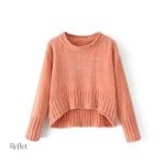 Pull vintage femme avec détails de style tennis