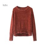 Pull femme avec col en v, esprit tennis