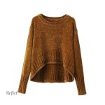 Pull col en v pour une touche d'élégance rétro