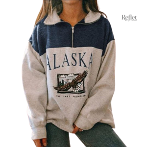 Pull oversize vintage, idéal pour un look casual féminin