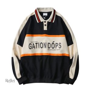 Pull vintage col montant femme élégant et confortable