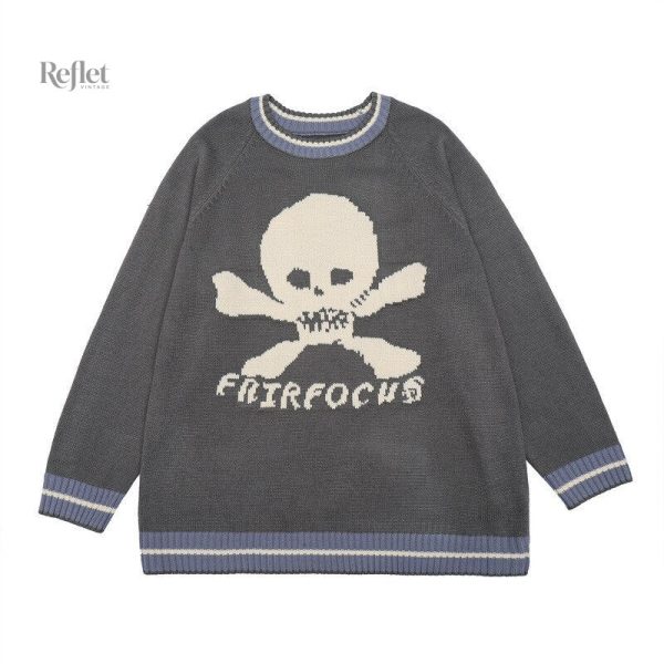 Sweat vintage avec design college pour homme