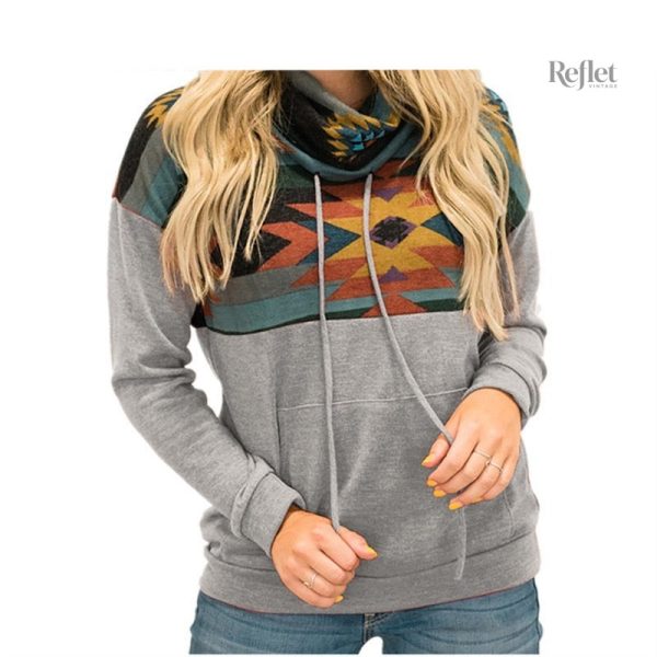 Pull femme vintage en laine douce