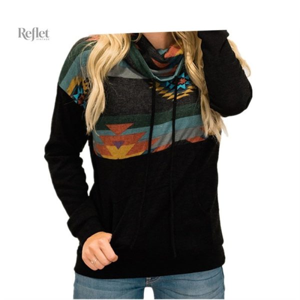 Pull vintage femme au style rétro