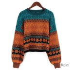 Pull femme vintage, laine douce et confortable pour l'hiver