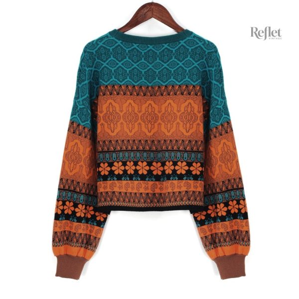 Pull en laine femme, design vintage et tendance pour toutes saisons