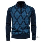 Pull vintage homme en maille douce et stylée