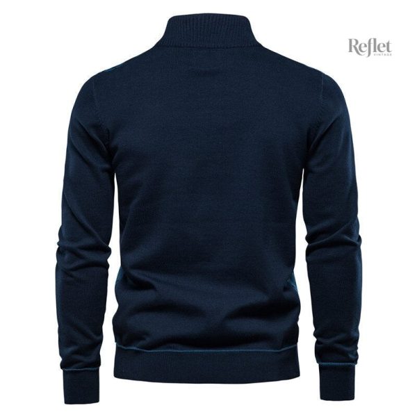Pull homme aux couleurs rétro, idéal pour un style authentique