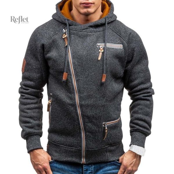 pull-vintage-homme-a-capuche-1 Pull vintage homme à capuche en style rétro