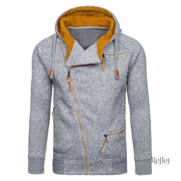 Sweat à capuche homme, style vintage intemporel