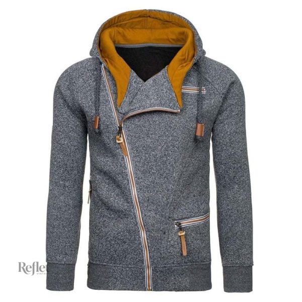 Pull à capuche vintage, idéal pour un look décontracté