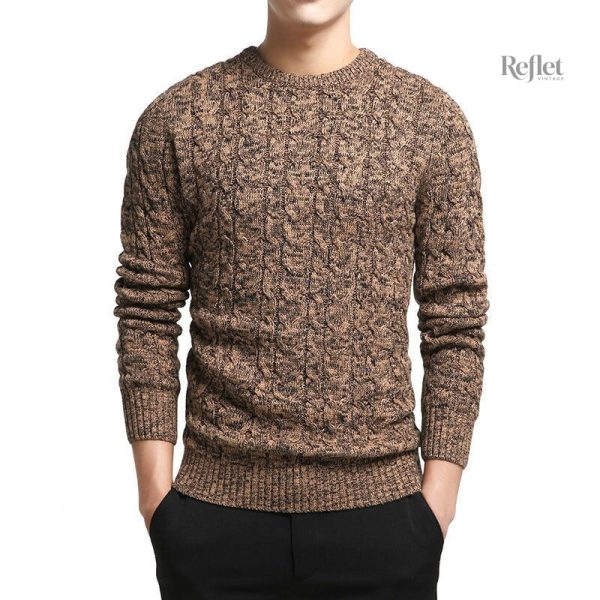 Pull vintage en gris pour une allure intemporelle