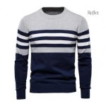Pull vintage homme sans capuche en maille douce