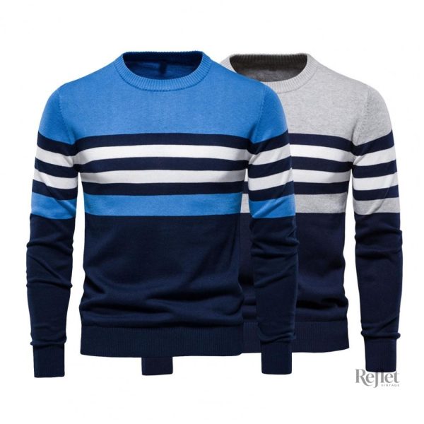 Pull homme ancien look vintage