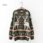 Pull féminin vintage pour les fêtes