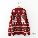 Pull de Noël vintage pour femme