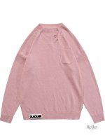 Pull vintage rose pour femme, style classique et intemporel