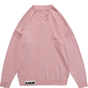 Pull vintage rose pour femme, style classique et intemporel