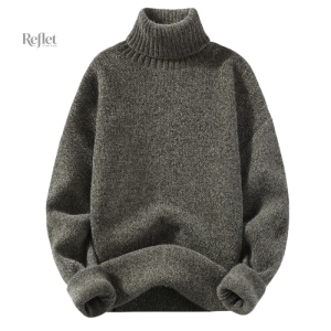 Pull vintage tricot pour homme en style classique