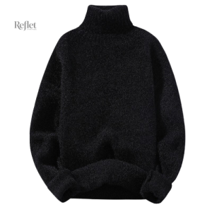 Pull tricoté vintage homme à motifs rétro