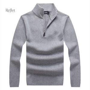 Pull vintage pour homme, look ski des années 80
