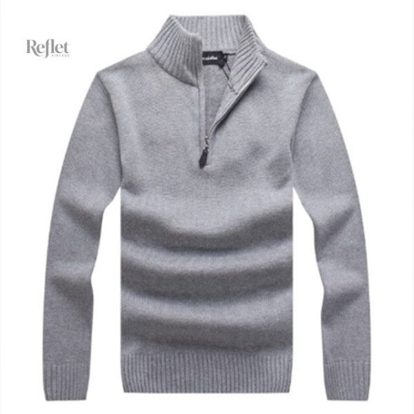 Pull vintage pour homme, look ski des années 80