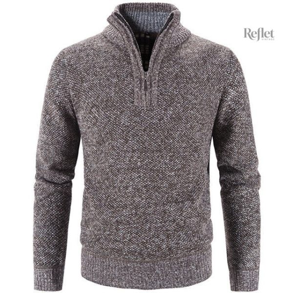 pull-zippe-homme-vintage-1 Pull zippé homme style vintage