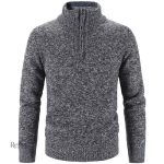 Pull vintage homme à fermeture éclair