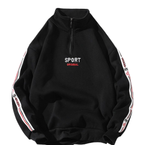 Pull zippé homme, look rétro, confort et praticité