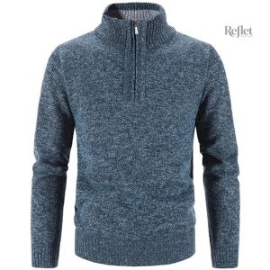 Pull vintage homme chaud en laine