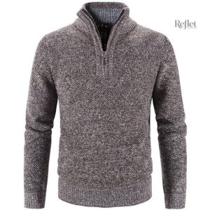 Pull rétro pour homme confort chaud