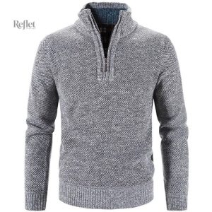Pull homme style vintage en tricot