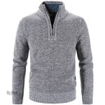 Pull écossais homme style rétro chaleureux