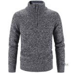 Pull vintage homme en maille douce